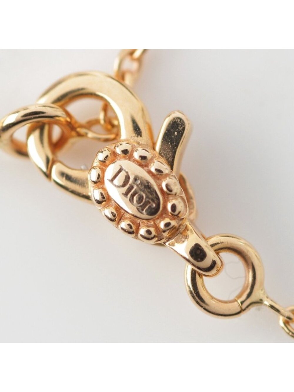 Dior Rose Des Vins Diamond Necklace Gold - Picture 6 of 8